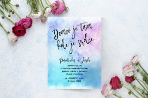 svatební oznámení