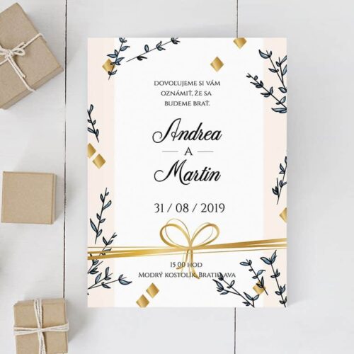 pozvánky na svatbu