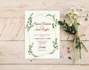 originální svatební oznámení