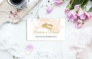 originální svatební oznámení