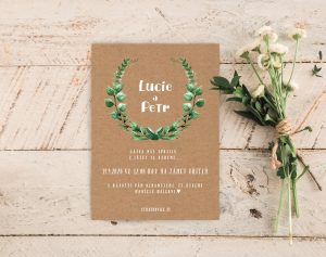 originální svatební oznámení