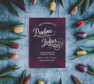 originální svatební oznámení