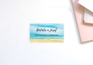 originální svatební oznámení