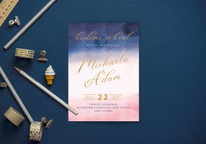 originální svatební oznámení