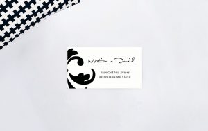 originální svatební oznámení