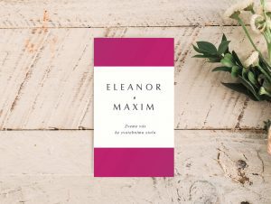 luxusní svatební oznámení