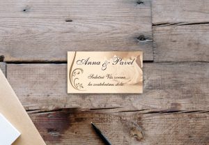 luxusní svatební oznámení