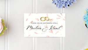 luxusní svatební oznámení