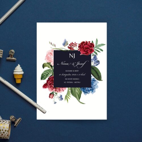 luxusní svatební oznámení