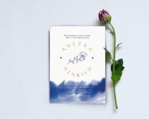 Luxusní svatební oznámení LSO116