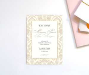 luxusní svatební oznámení LSO96