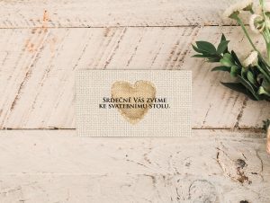 originální svatební oznámení