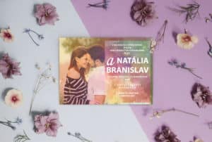 luxusní svatební oznámení