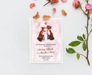 luxusní svatební oznámení