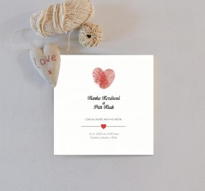 originální svatební oznámení