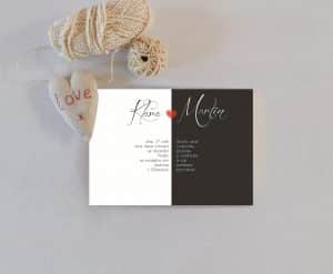 originální svatební oznámení