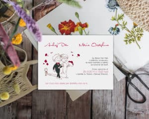 luxusní svatební oznámení