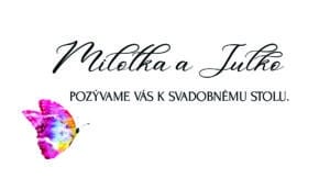 svatební oznámení