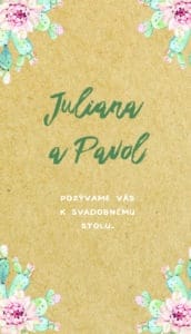 svatební oznámení