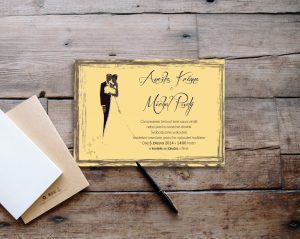 originální svatební oznámení