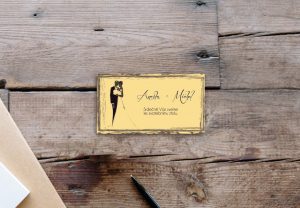 originální svatební oznámení