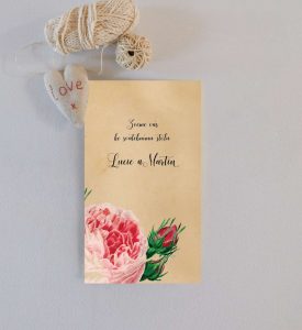 originální svatební oznámení