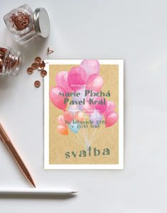 originální svatební oznámení