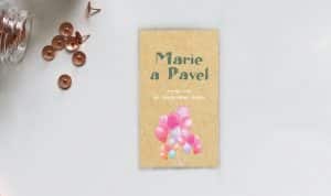 originální svatební oznámení