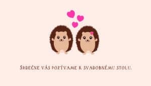 svatební oznámení