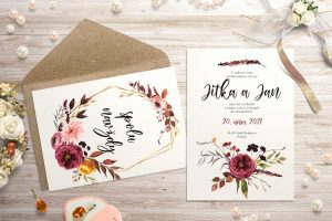 svatební oznámení