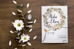 svatební oznámení