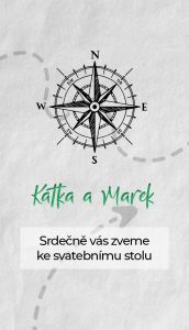 svatební oznámení