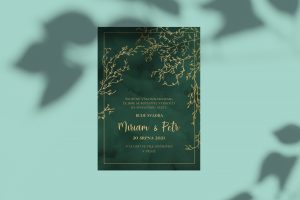 luxusní svatební oznámení