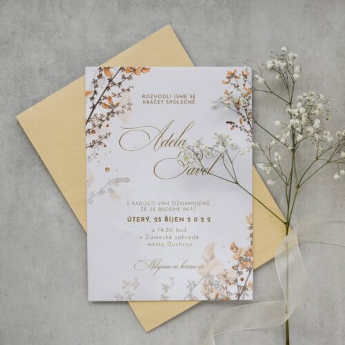 tisk svatebních oznámení