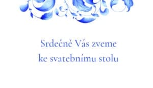 svatební oznámení
