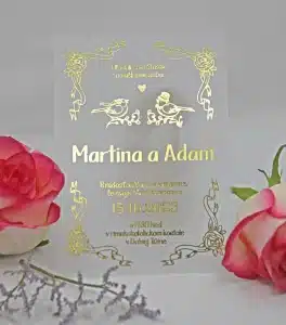 svatební oznámení