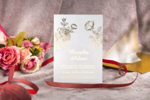 luxusní svatební oznámení