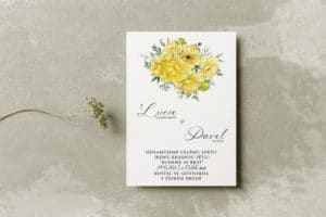 svatební oznámení