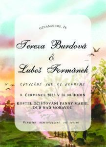 svatební oznámení