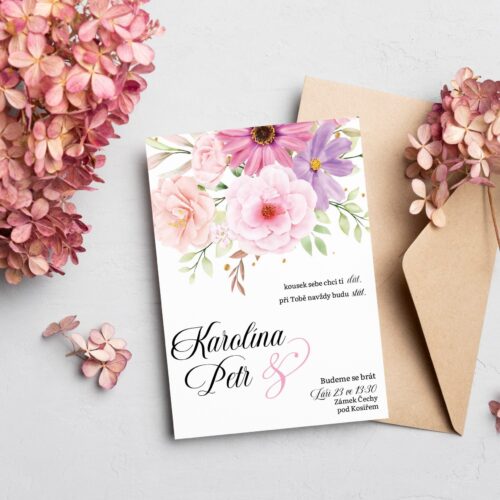 svatební oznámení