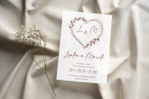 svatební oznámení