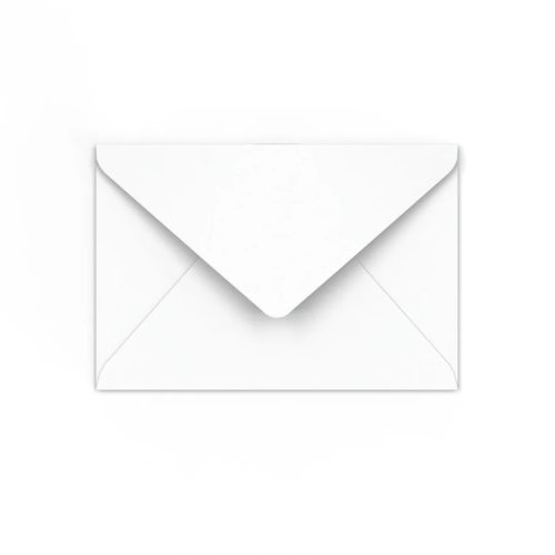 obálka na svatební oznámení s V klopou