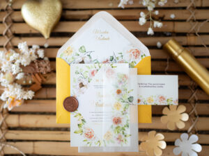 Svatební oznámení set Louka