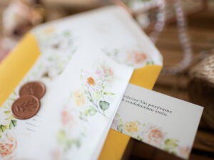 Svatební oznámení set Louka