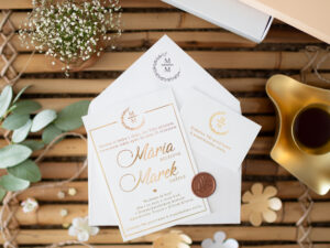 Svatební oznámení set Royal