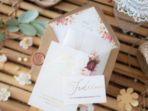 Svatební oznámení set Něha