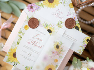 Svatební oznámení set Summer