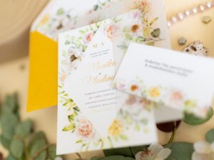 Svatební oznámení set Louka