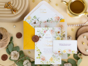 Svatební oznámení set Louka