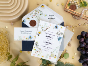 Svatební oznámení set Sofie